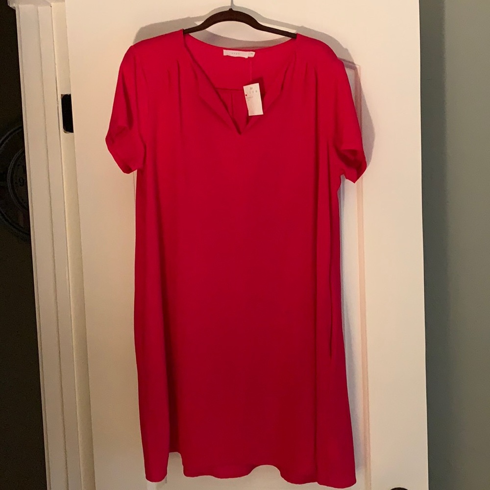 Hot pink LUSH sheath dress from Nordstrom